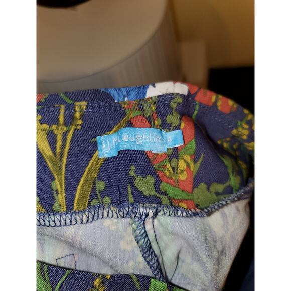 J Mclaughlin Floral Ankle Length Pants Size 4 - Picture 9 of 9